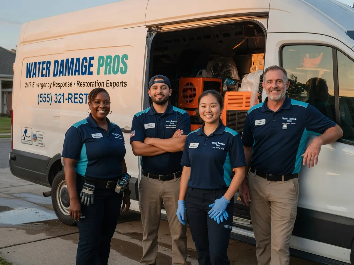 Water Damage Restoration company in New Town, ND