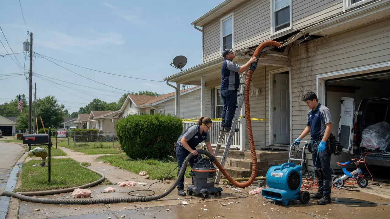 Water Damage Restoration in New Town, ND near me